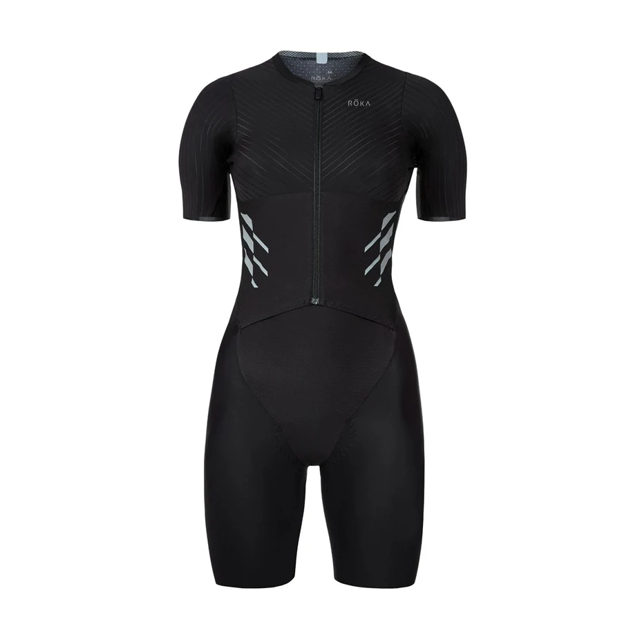 Roka-Macacão Triathlon de mang - Cycling Gear Jersey avaliação e preço