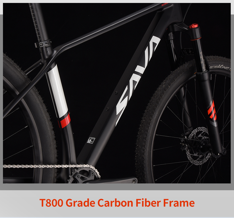 Bicicleta de Montanha SAVA 202 - Carbon Bike Frame avaliação e preço